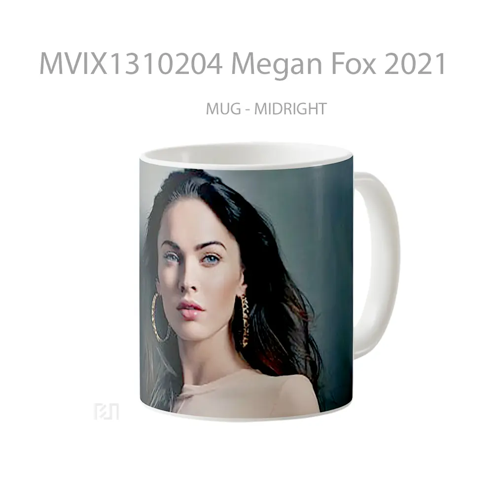 Mug Megan Fox 2021 Gelas Selebriti - All-side / Desain