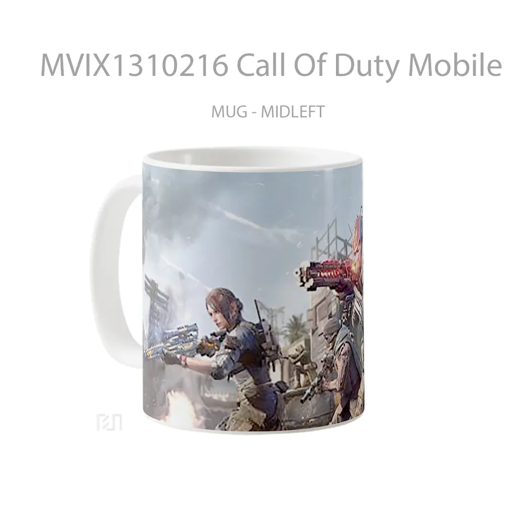 Mug Call Of Duty Mobile Season 2 Cangkir Gamer - All-side / Desain