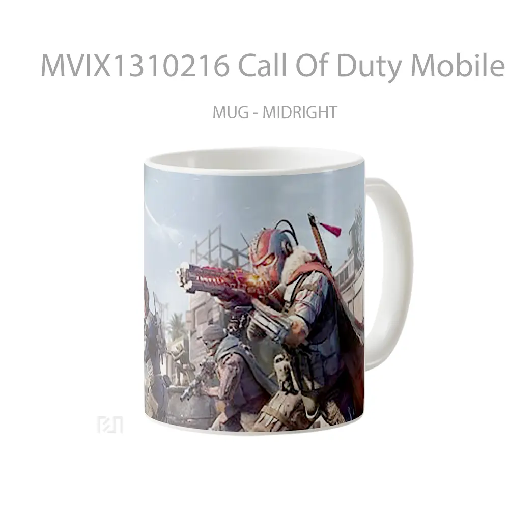 Mug Call Of Duty Mobile Season 2 Cangkir Gamer - All-side / Desain