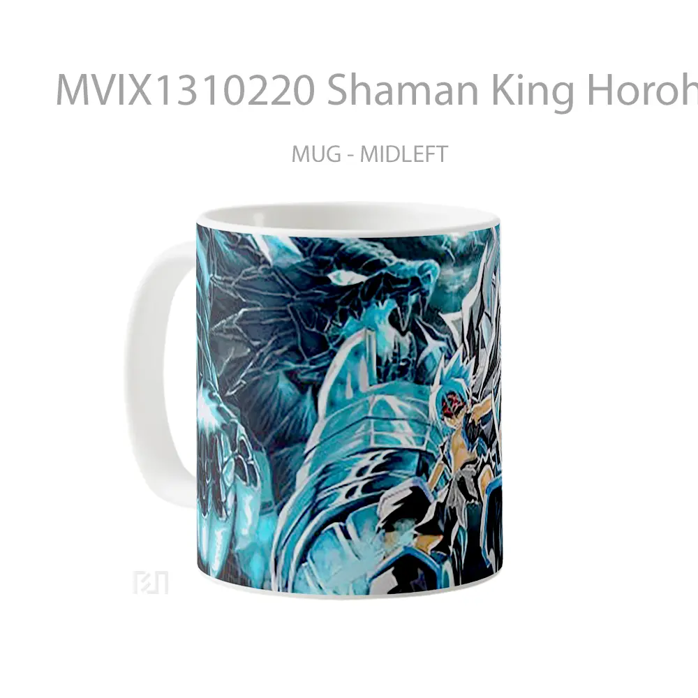 Mug Shaman King Horohoro Gelas Keramik Unik - All-side / Desain