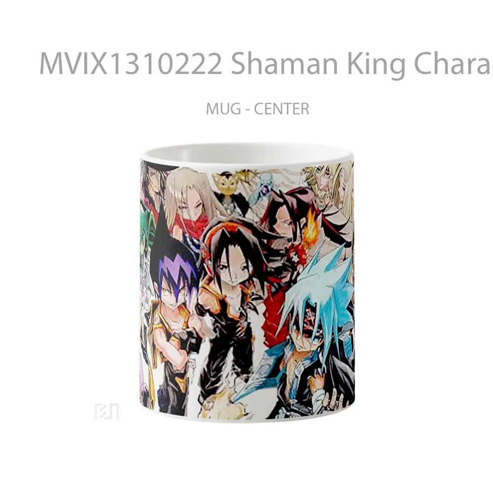 Mug Shaman King Characters Gelas Keramik Unik