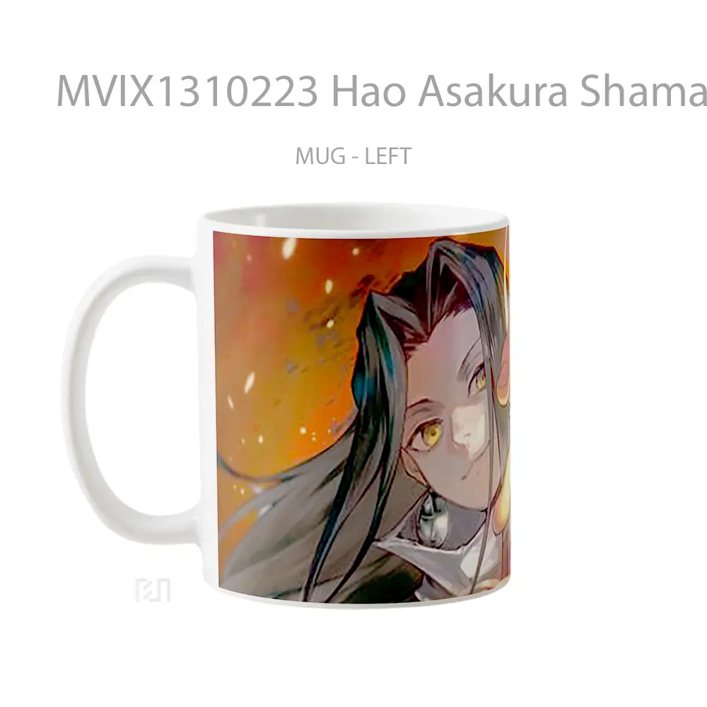 Mug Hao Asakura Shaman King Gelas Keramik Unik - All-side / Desain