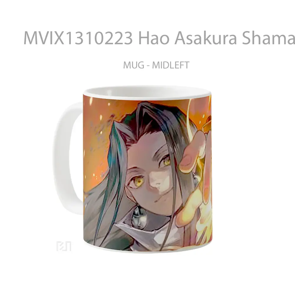 Mug Hao Asakura Shaman King Gelas Keramik Unik - All-side / Desain