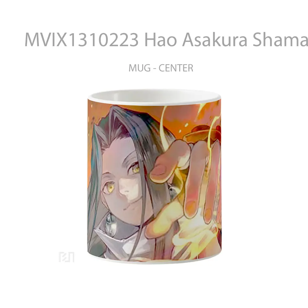Mug Hao Asakura Shaman King Gelas Keramik Unik