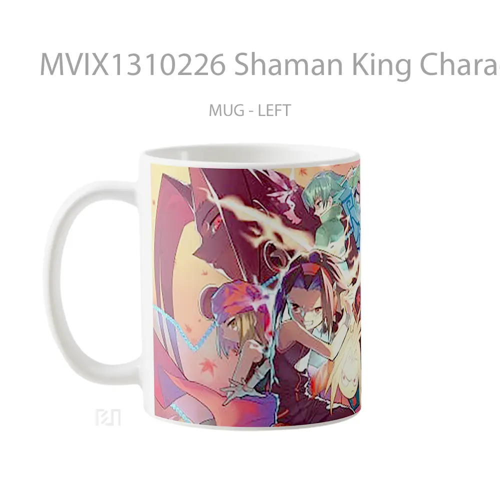 Mug Shaman King Characters 2021 Gelas Keramik Unik - All-side / Desain