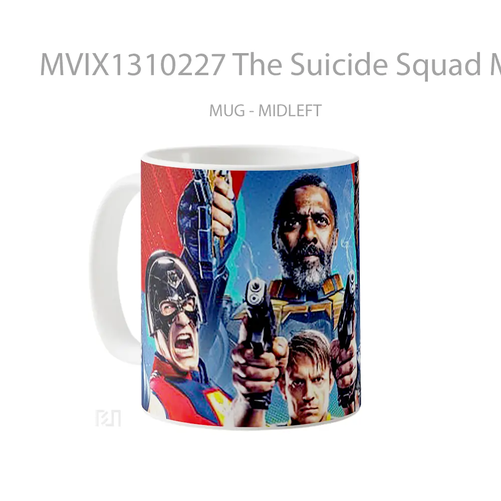 Mug The Suicide Squad Movie 2021 Characters Gelas Keramik Unik - All-side / Desain