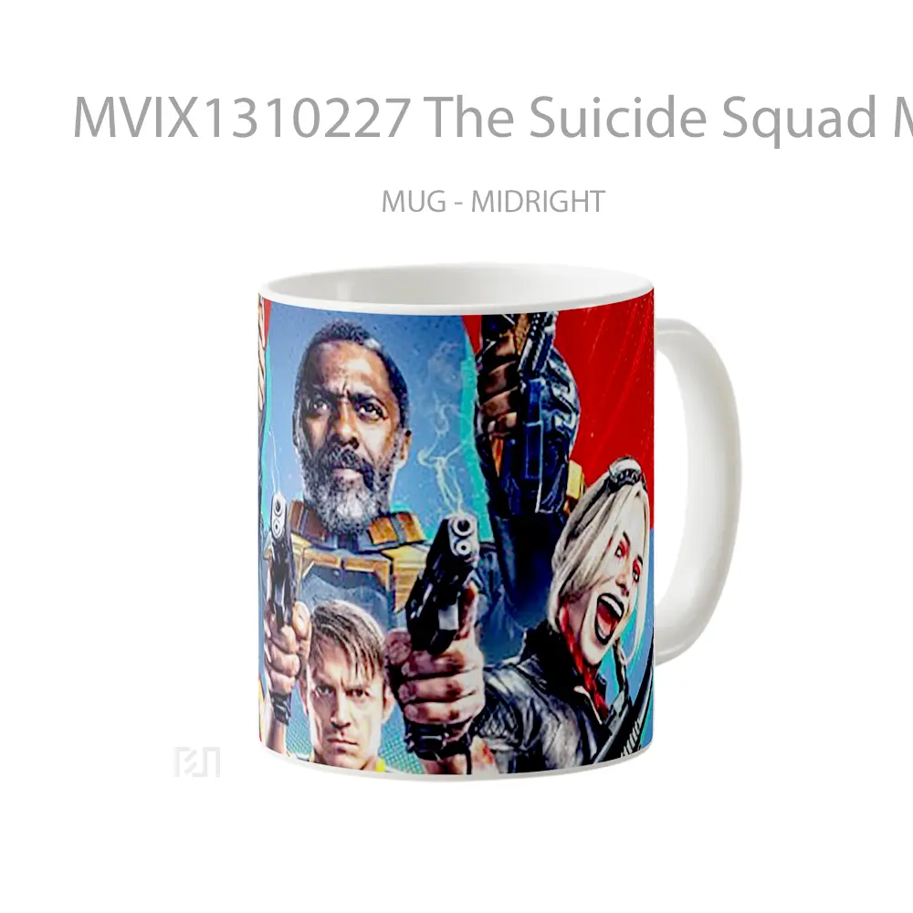 Mug The Suicide Squad Movie 2021 Characters Gelas Keramik Unik - All-side / Desain