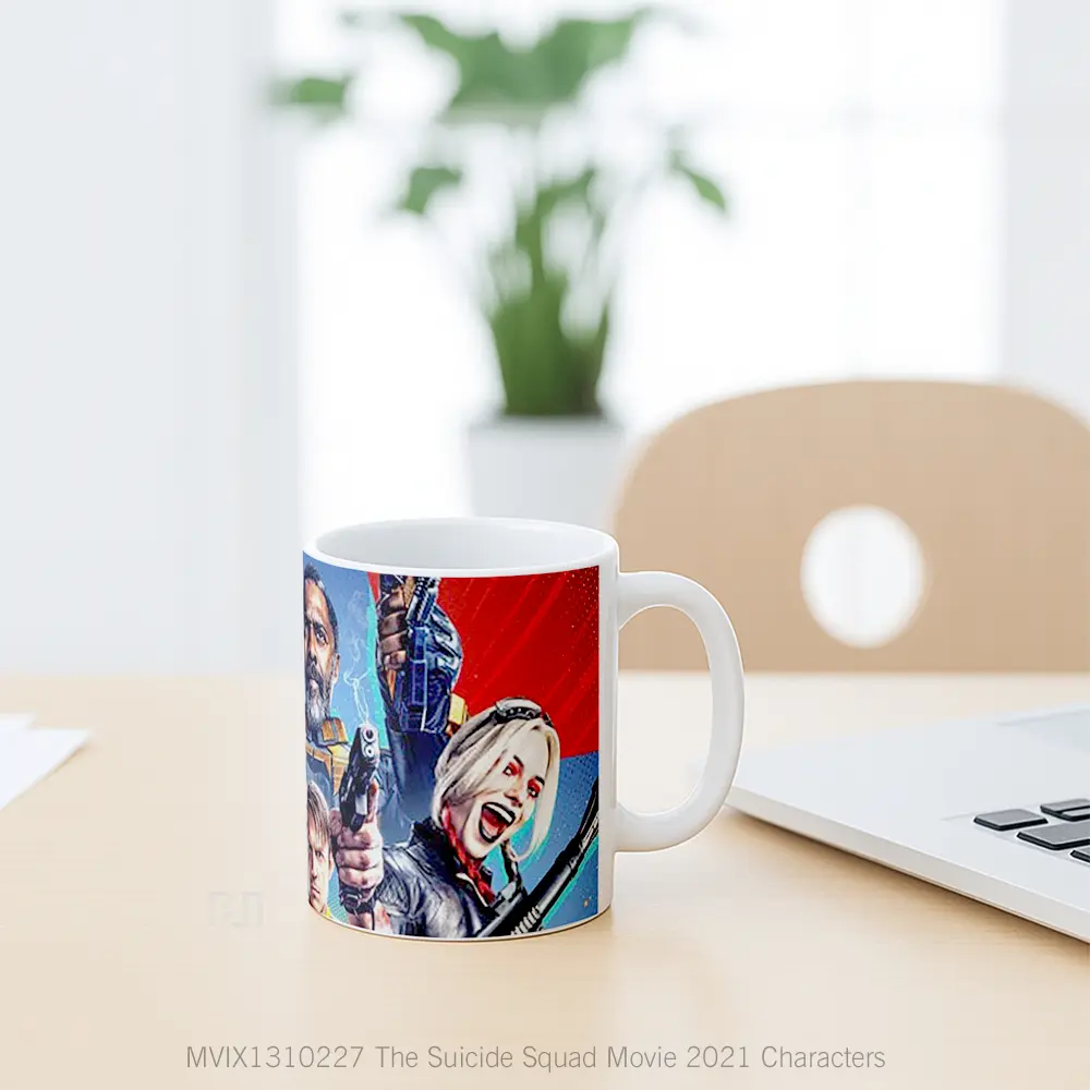 Mug The Suicide Squad Movie 2021 Characters Gelas Keramik Unik - All-side / Desain