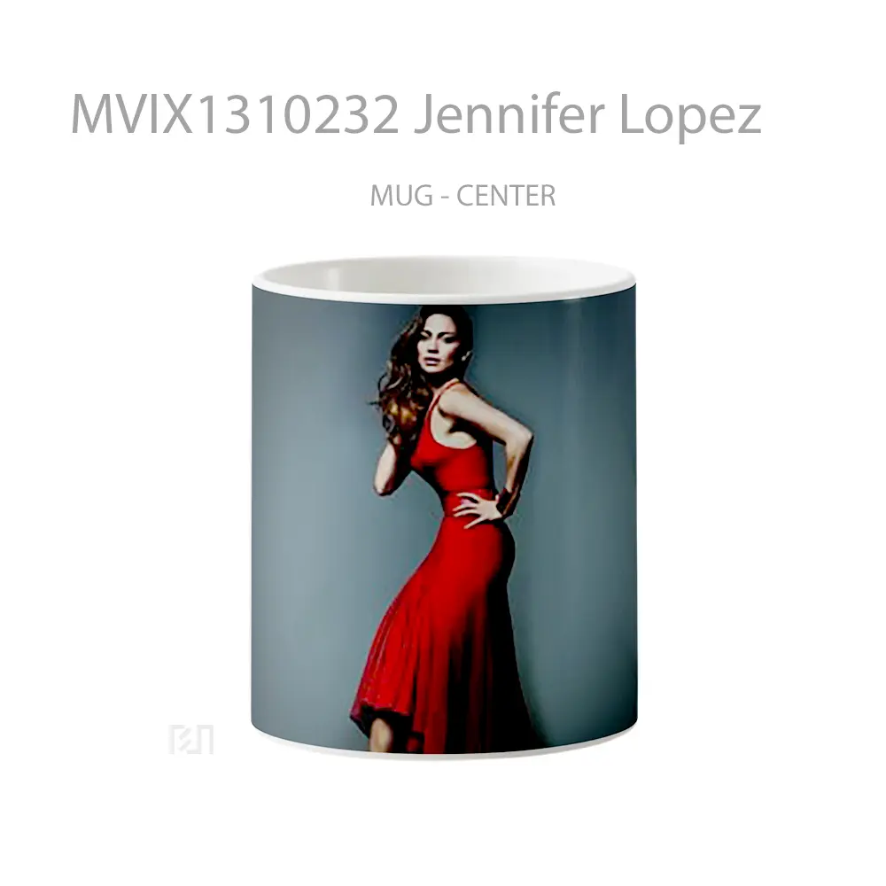 Mug Jennifer Lopez Gelas Selebriti