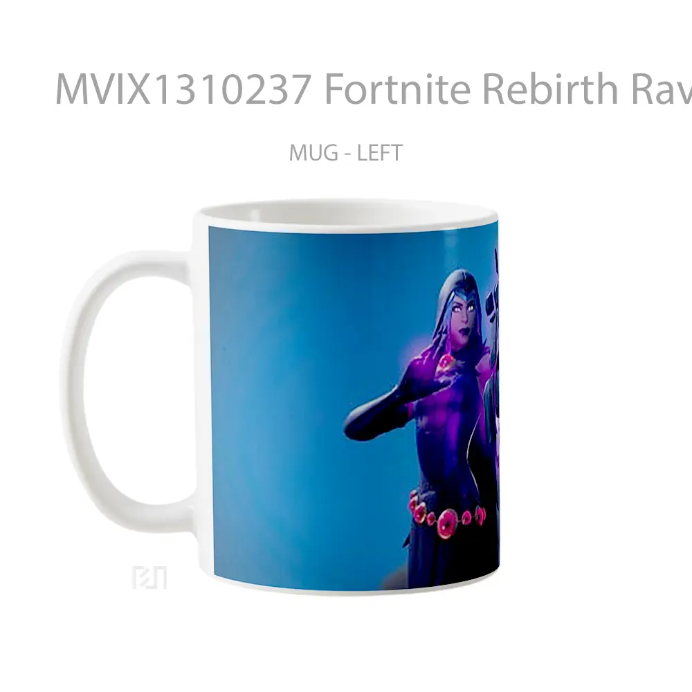 Mug Fortnite Rebirth Raven Chapter 2 Season 6 Cangkir Gamer - All-side / Desain