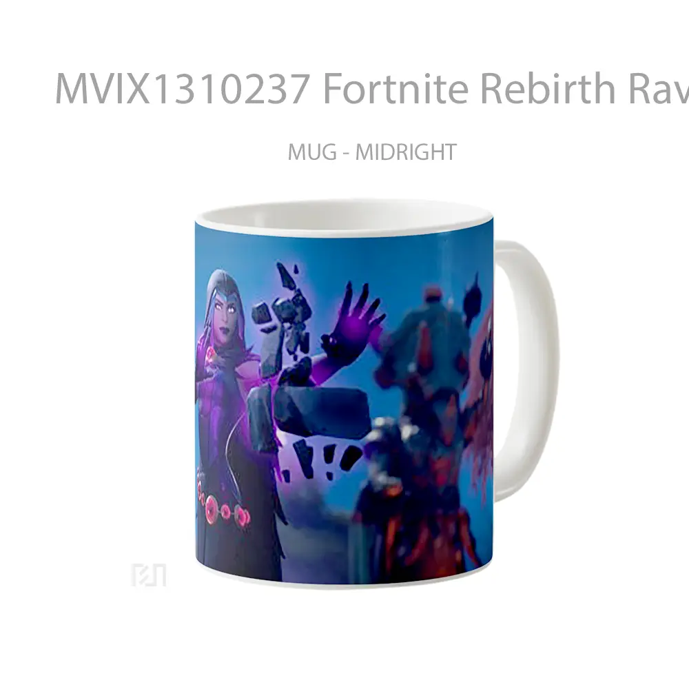 Mug Fortnite Rebirth Raven Chapter 2 Season 6 Cangkir Gamer - All-side / Desain