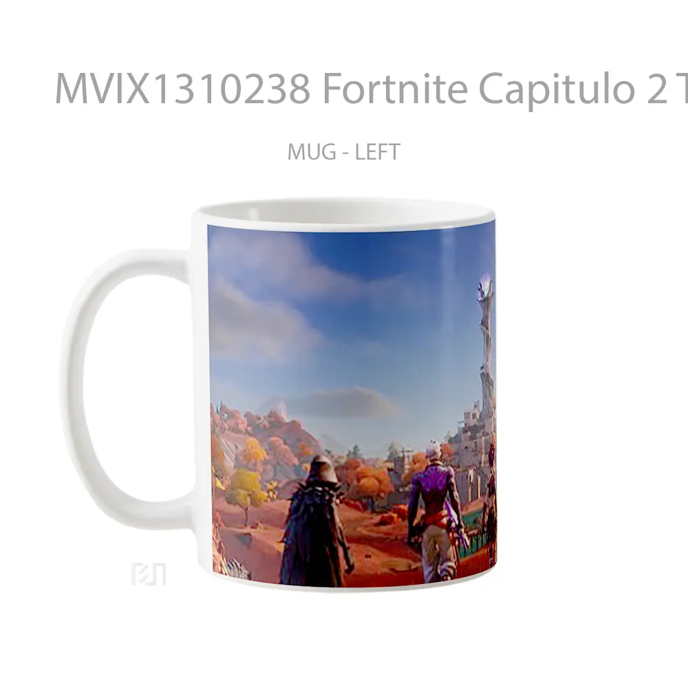 Mug Fortnite Capitulo 2 Temporada 6 Cangkir Gamer - All-side / Desain