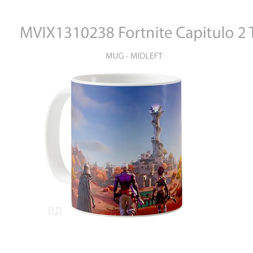 Mug Fortnite Capitulo 2 Temporada 6 Cangkir Gamer - All-side / Desain