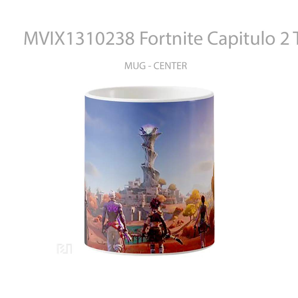 Mug Fortnite Capitulo 2 Temporada 6 Cangkir Gamer