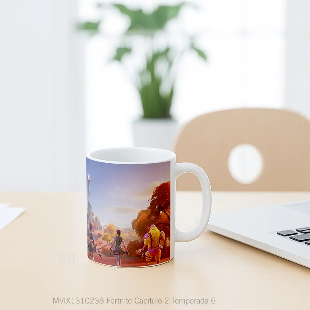 Mug Fortnite Capitulo 2 Temporada 6 Cangkir Gamer - All-side / Desain