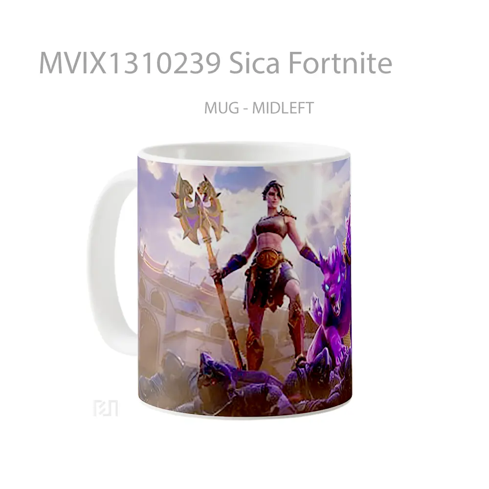 Mug Sica Fortnite Cangkir Gamer - All-side / Desain