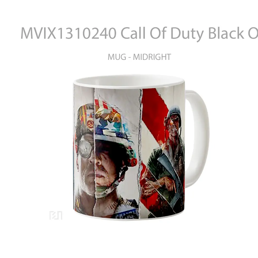 Mug Call Of Duty Black Ops Cold War 2021 Cangkir Gamer - All-side / Desain