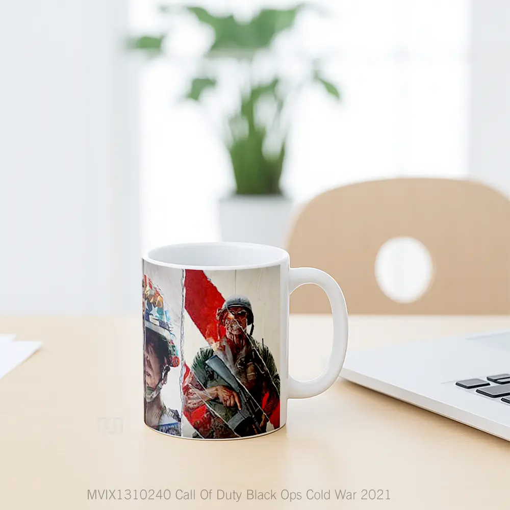 Mug Call Of Duty Black Ops Cold War 2021 Cangkir Gamer - All-side / Desain