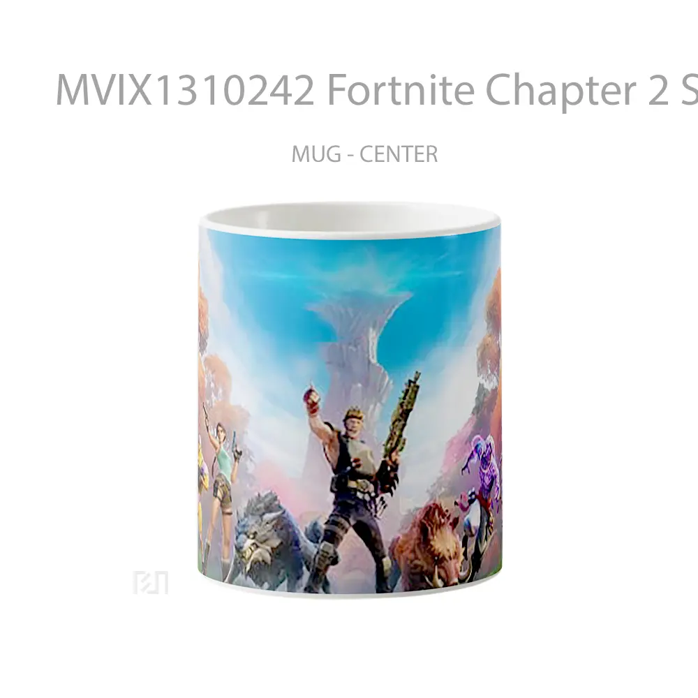 Mug Fortnite Chapter 2 Season 6 Battle Pass Cangkir Gamer