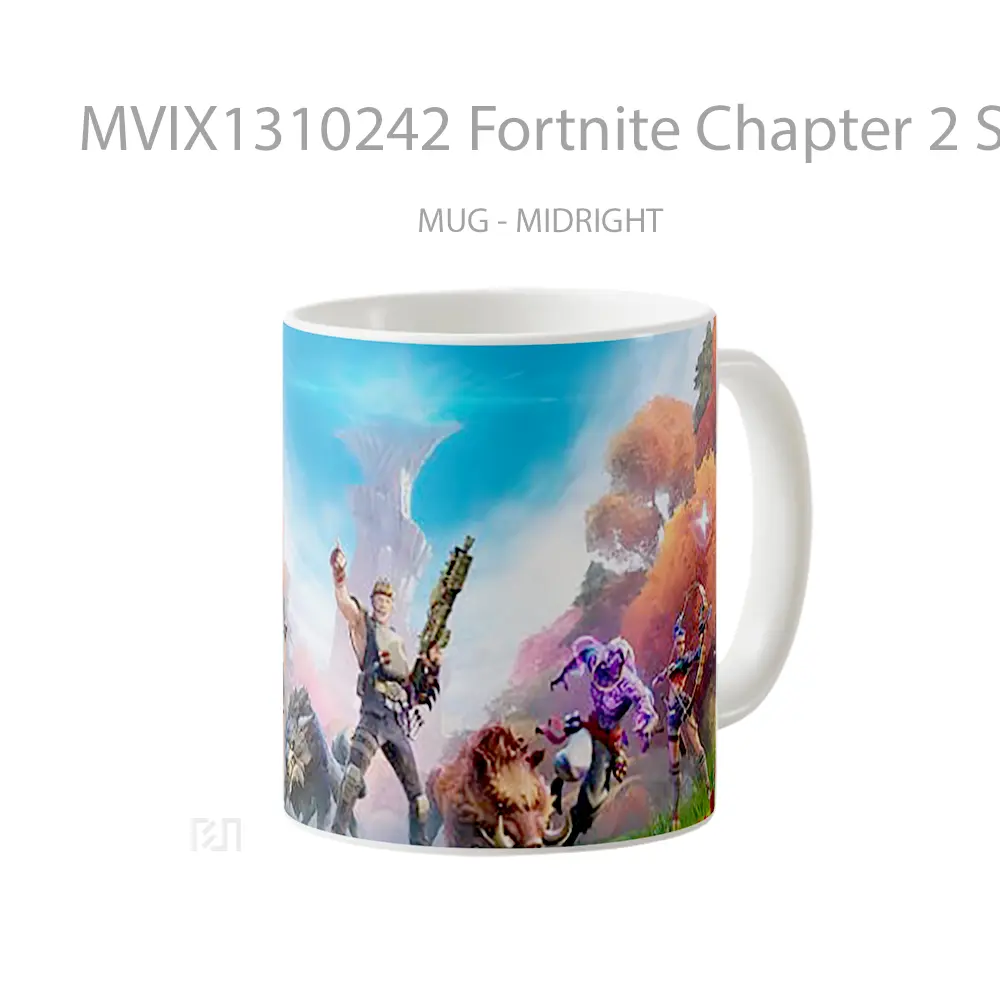 Mug Fortnite Chapter 2 Season 6 Battle Pass Cangkir Gamer - All-side / Desain