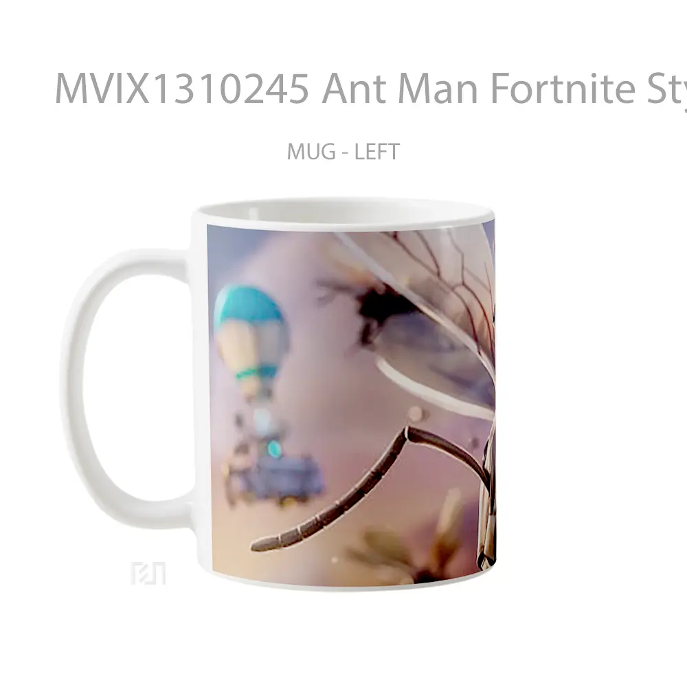 Mug Ant Man Fortnite Style Gelas Superhero - All-side / Desain
