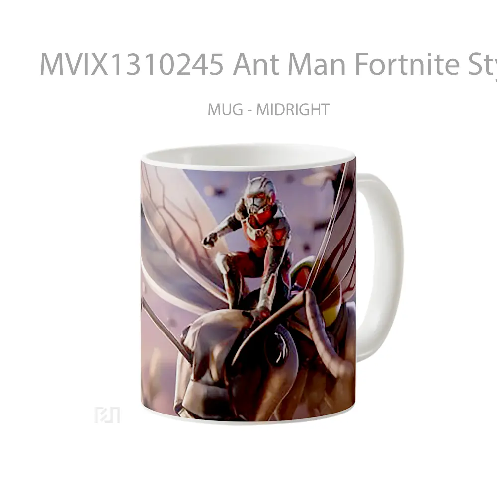 Mug Ant Man Fortnite Style Gelas Superhero - All-side / Desain