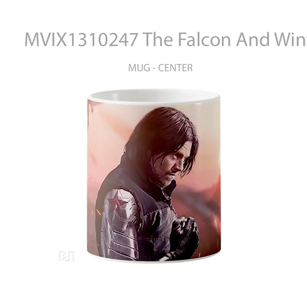 Mug The Falcon And Winter Soldier Sebastian Stan Gelas Superhero