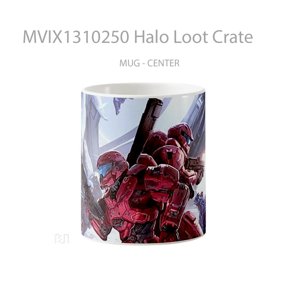 Mug Halo Loot Crate Cangkir Gamer
