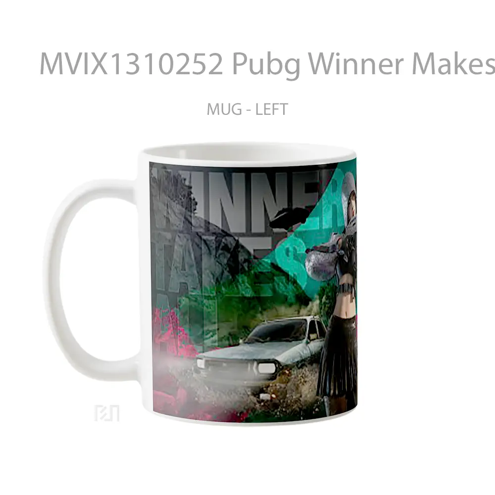 Mug Pubg Winner Makes All Cangkir Gamer - All-side / Desain