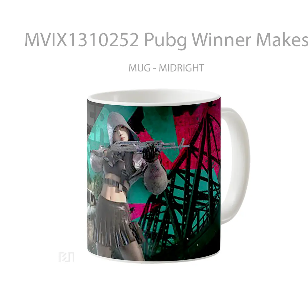 Mug Pubg Winner Makes All Cangkir Gamer - All-side / Desain
