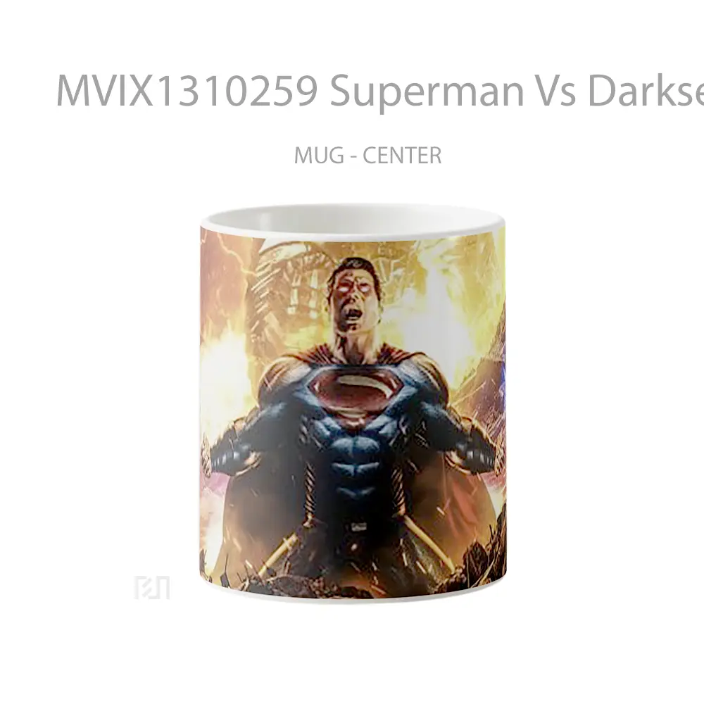 Mug Superman Vs Darkseid Snyder S Justice League Gelas Superhero