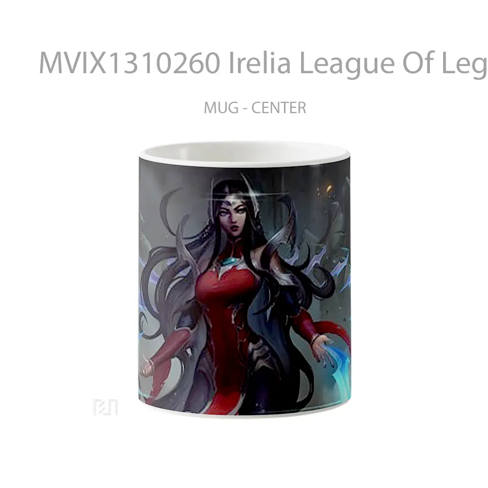 Mug Irelia League Of Legends Art Cangkir Gamer