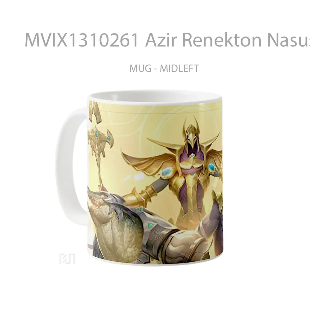 Mug Azir Renekton Nasus Legends Of Runeterra Gelas Keramik Unik - All-side / Desain
