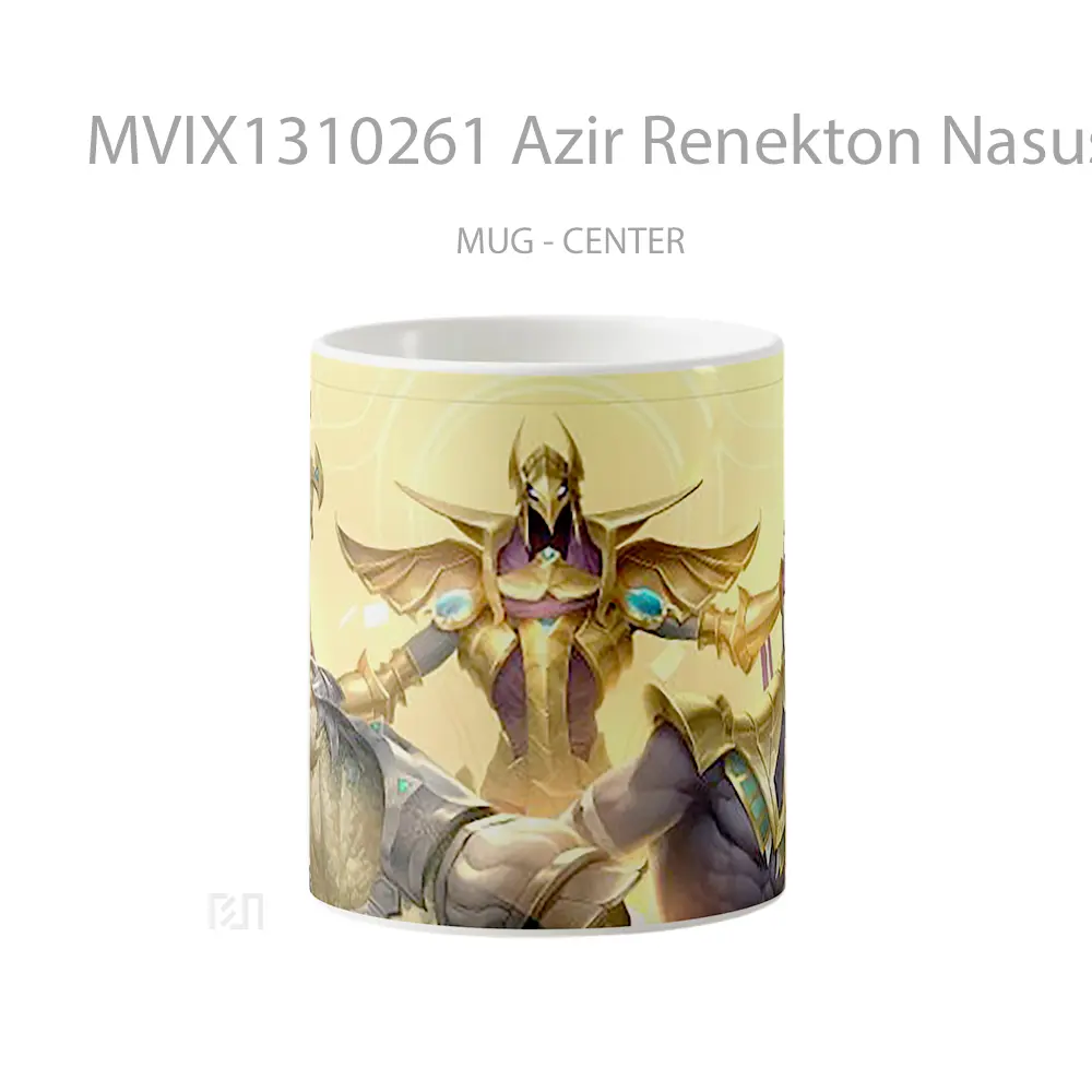 Mug Azir Renekton Nasus Legends Of Runeterra Gelas Keramik Unik
