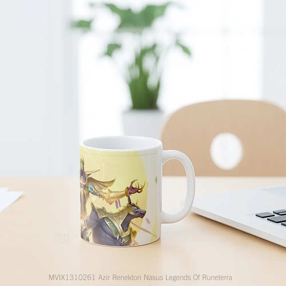 Mug Azir Renekton Nasus Legends Of Runeterra Gelas Keramik Unik - All-side / Desain
