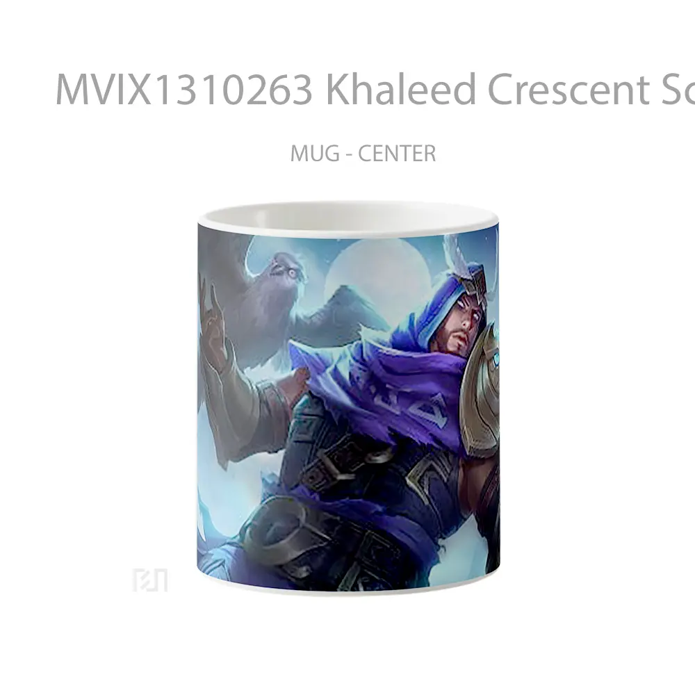 Mug Khaleed Crescent Scimitar Mobile Legends Skin Gelas Keramik Unik