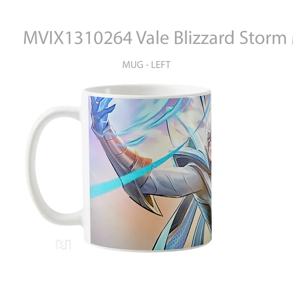 Mug Vale Blizzard Storm Mobile Legends Skin Gelas Superhero - All-side / Desain