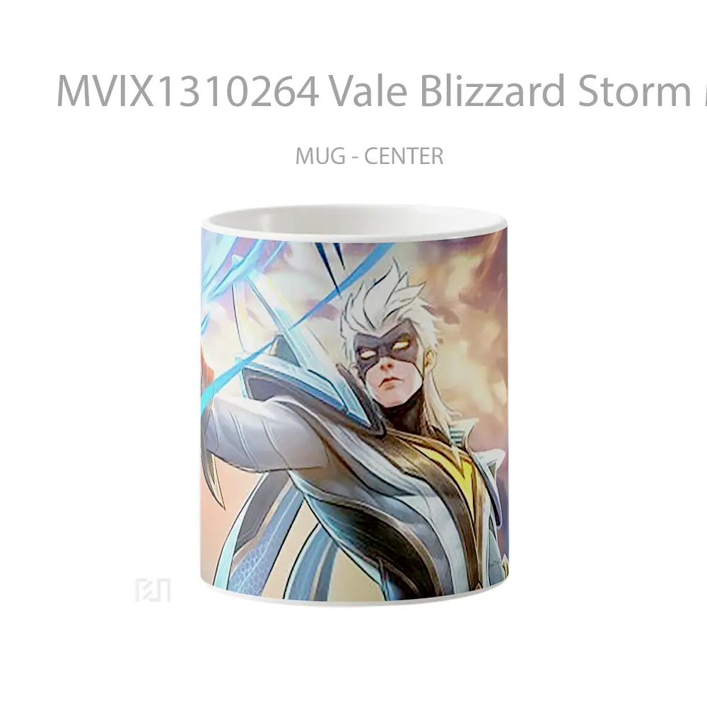 Mug Vale Blizzard Storm Mobile Legends Skin Gelas Superhero