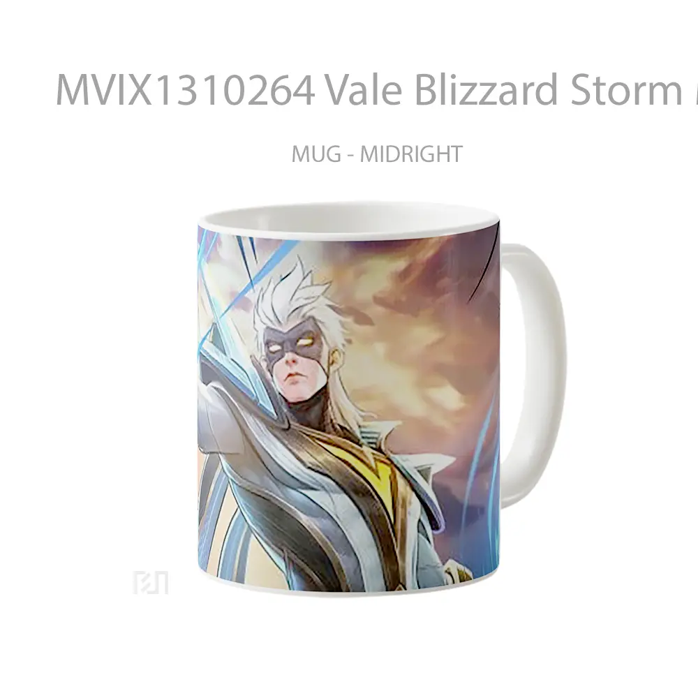 Mug Vale Blizzard Storm Mobile Legends Skin Gelas Superhero - All-side / Desain