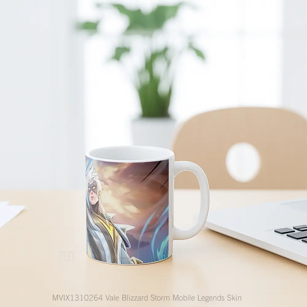 Mug Vale Blizzard Storm Mobile Legends Skin Gelas Superhero - All-side / Desain