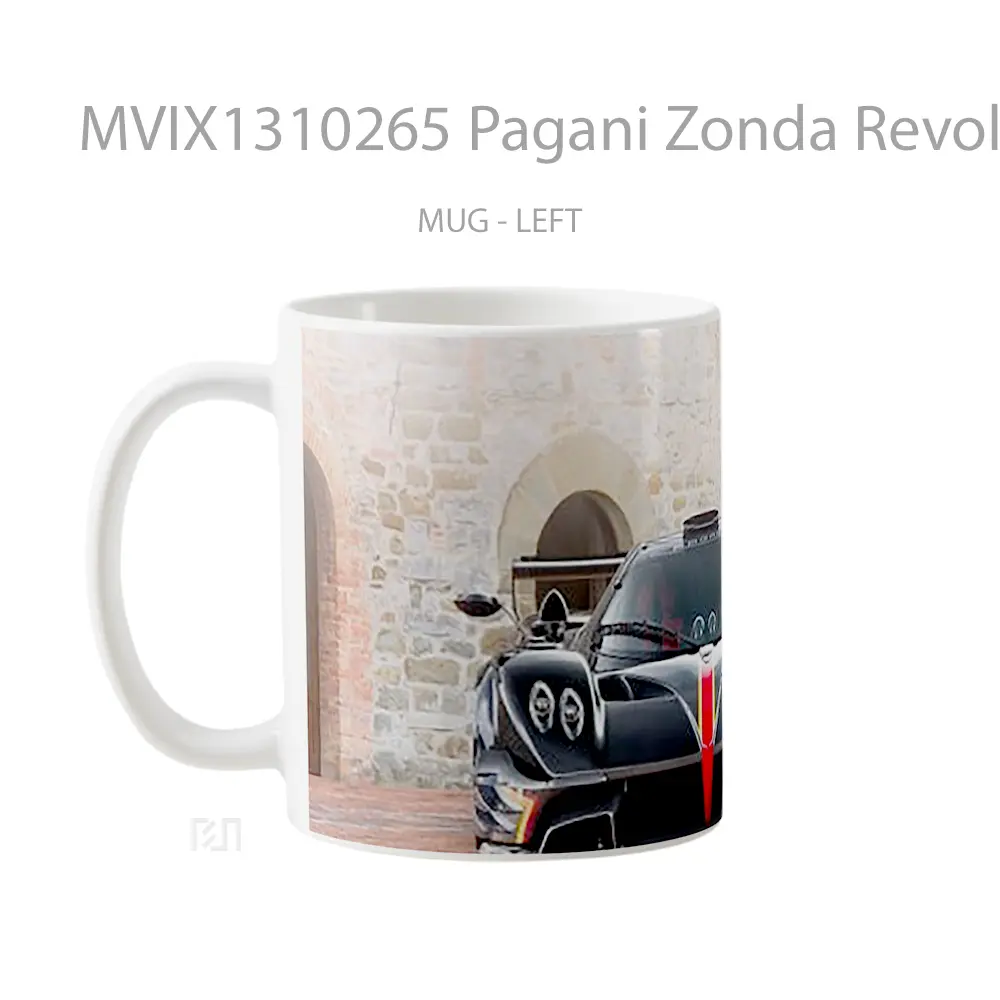 Mug Pagani Zonda Revolution Gelas Keramik Unik - All-side / Desain
