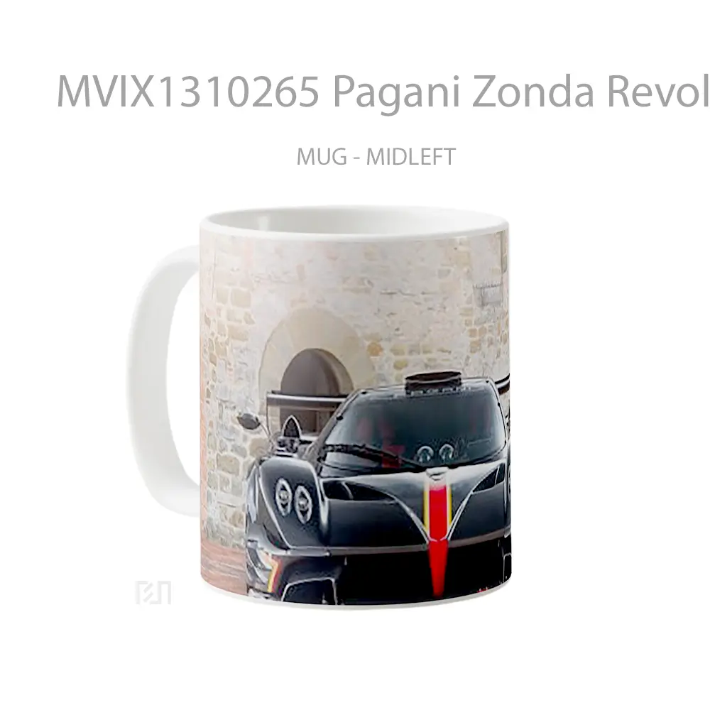 Mug Pagani Zonda Revolution Gelas Keramik Unik - All-side / Desain