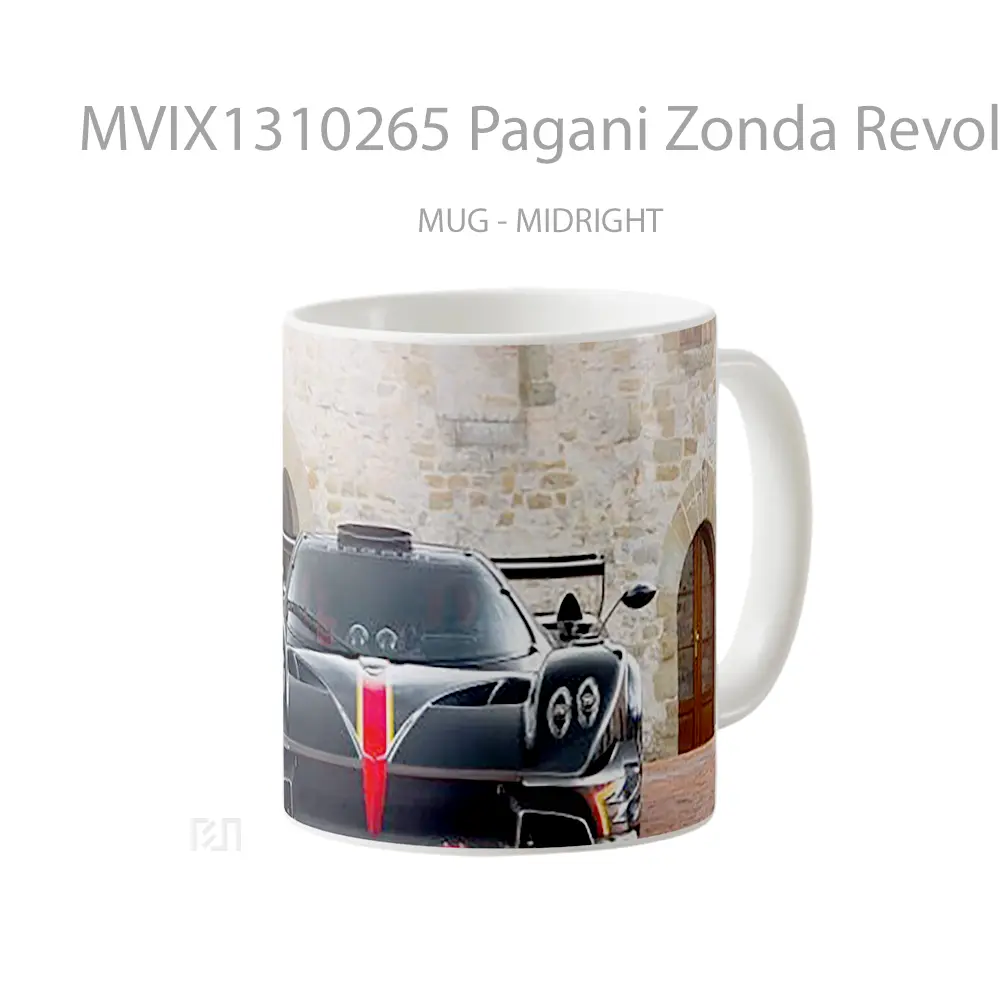 Mug Pagani Zonda Revolution Gelas Keramik Unik - All-side / Desain
