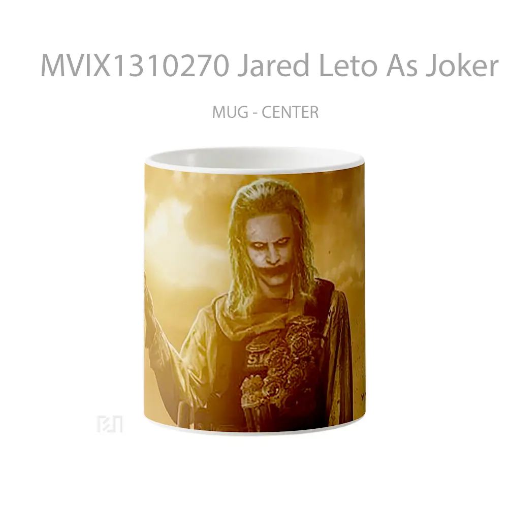 Mug Jared Leto As Joker In Justice League 2021 Gelas Superhero