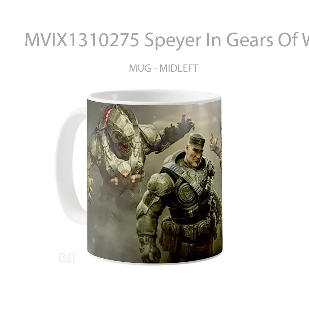Mug Speyer In Gears Of War 5 Season 6 Gelas Keramik Unik - All-side / Desain
