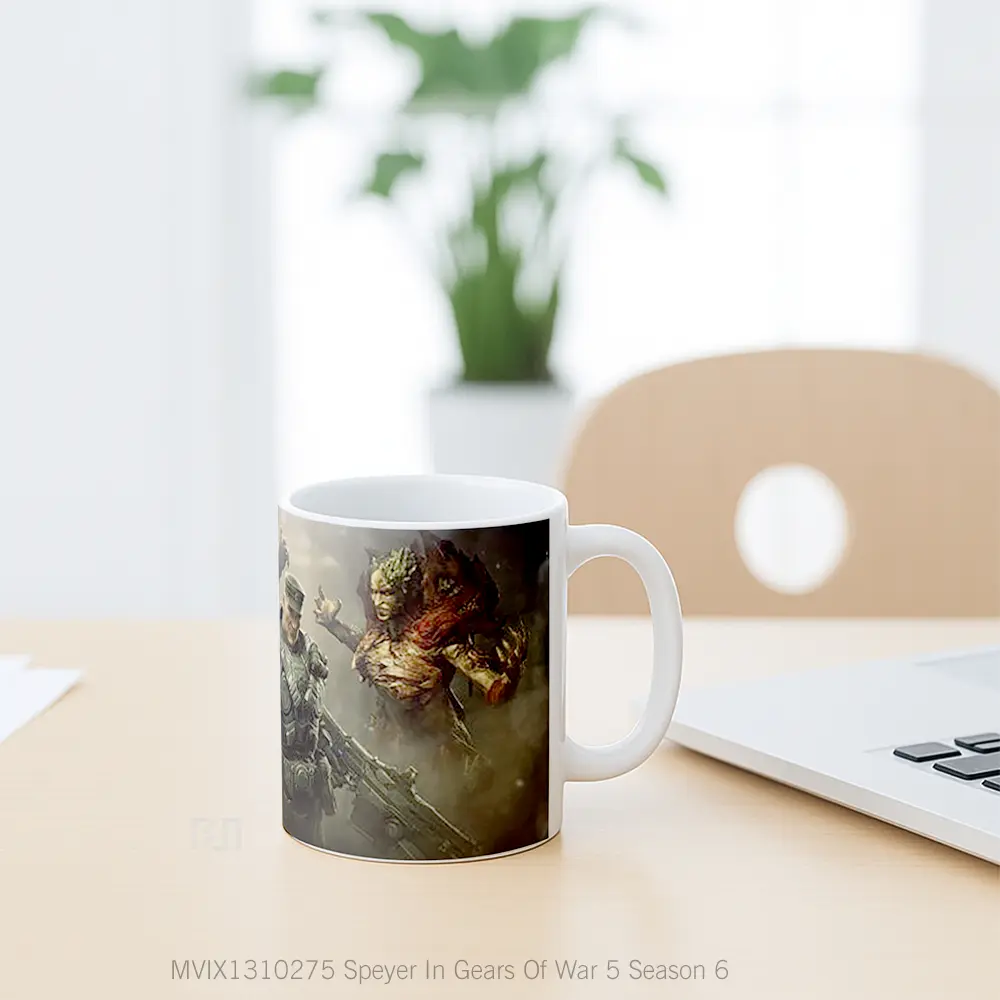 Mug Speyer In Gears Of War 5 Season 6 Gelas Keramik Unik - All-side / Desain