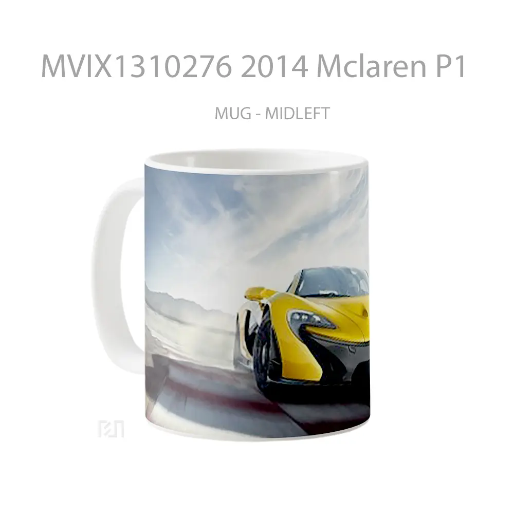 Mug 2014 Mclaren P1 Gelas Keramik Unik - All-side / Desain