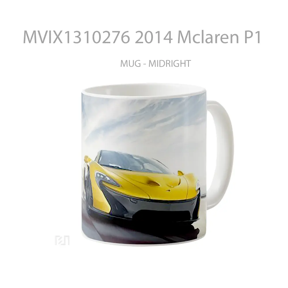 Mug 2014 Mclaren P1 Gelas Keramik Unik - All-side / Desain
