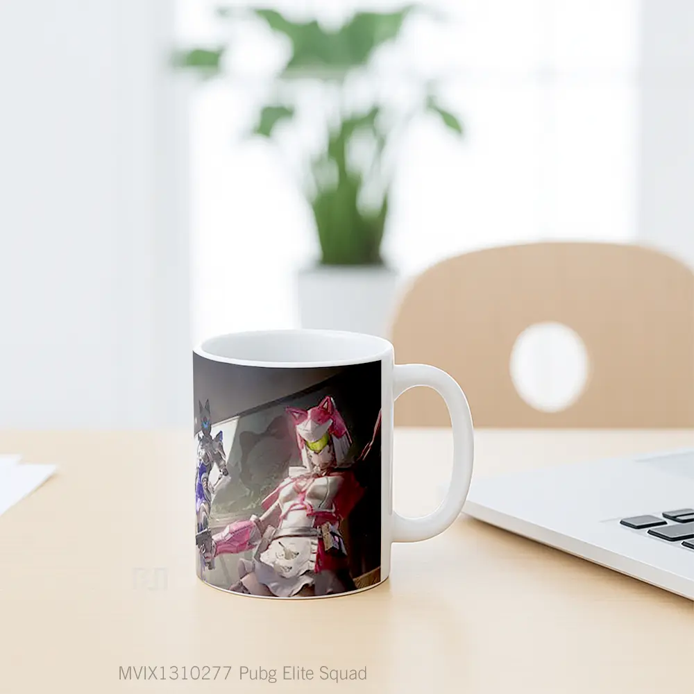 Mug Pubg Elite Squad Cangkir Gamer - All-side / Desain