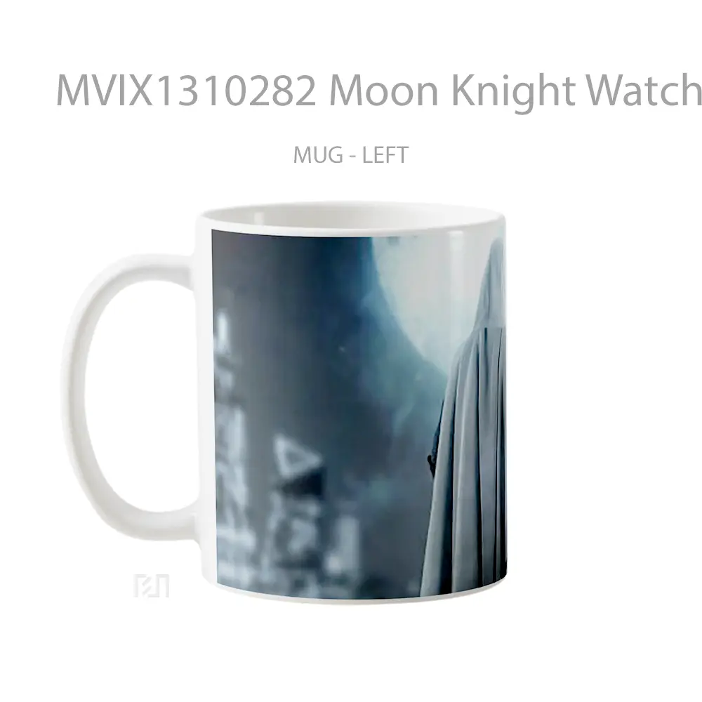 Mug Moon Knight Watching The Moon Gelas Fantasi - All-side / Desain